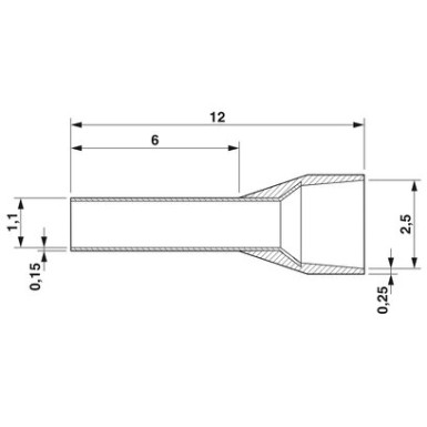 3200687 - AI 0,5 - 6 WH - Phoenix Contact - AI 0,5 - 6 WH - Phoenix Contact - 5