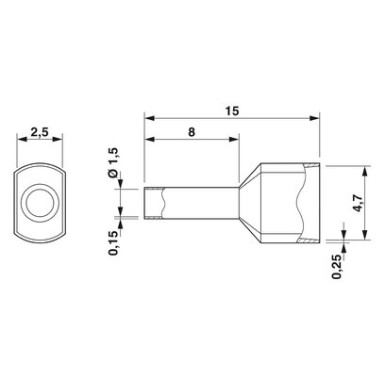 3200933 - AI-TWIN 2X 0,5 - 8 WH - Phoenix Contact - AI-TWIN 2X 0,5 - 8 WH - Phoenix Contact - 2