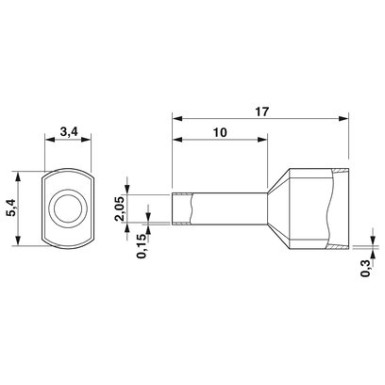 3200988 - AI-TWIN 2X 1 -10 RD - Phoenix Contact - AI-TWIN 2X 1 -10 RD - Phoenix Contact - 2