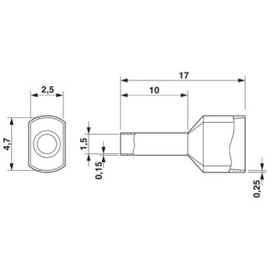 3203309 - AI-TWIN 2X 0,5-10 WH - Phoenix Contact - AI-TWIN 2X 0,5-10 WH - Phoenix Contact - 2