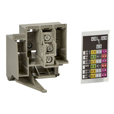 33004 - standardne lisakontakt, ComPact NS630b kuni NS3200, fikseeritud, kaitselüliti olek SD, 1 ümberlülituskontakti tüüp - Schneider Electric - standardne lisakontakt, ComPact NS630b kuni NS3200, fikseeritud, kaitselüliti olek SD, 1 ümberlülituskontakti tüüp - Schneider Electric - 0