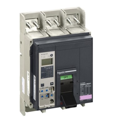 33343 - Kaitselüliti ComPact NS1000N, 50 kA 415 VAC, Micrologic 5,0 A päästik, 1000 A, fikseeritud, 3 poolust. - Schneider Electric - Kaitselüliti ComPact NS1000N, 50 kA 415 VAC, Micrologic 5,0 A päästik, 1000 A, fikseeritud, 3 poolust. - Schneider Electric - 0