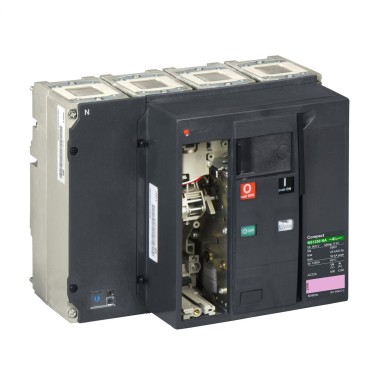 33447 - Põhilülitite lahklüliti, Compact NS1250 NA, fikseeritud, elektriliselt juhitav, 1250 A, 690 VAC 50/60 Hz - Schneider Electric - Põhilülitite lahklüliti, Compact NS1250 NA, fikseeritud, elektriliselt juhitav, 1250 A, 690 VAC 50/60 Hz - Schneider Electric - 0