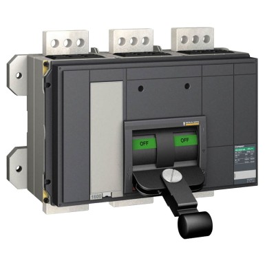 34033 - Lülituskatkesti, ComPact NS3200NA, fikseeritud, ees ühendatud, käsitsi juhitav, 3200A, 3P, komplektne seade - Schneider Electric - Lülituskatkesti, ComPact NS3200NA, fikseeritud, ees ühendatud, käsitsi juhitav, 3200A, 3P, komplektne seade - Schneider Electric - 0