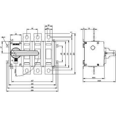 3KD3832-0PE10-0 - Lülitite lahklüliti 250 A, suurus 3, 3-pooluseline eesmine töömehhanism vasakule Komplektne seade koos otsese töömehhanismiga hall lame klemm. - Siemens - Lülitite lahklüliti 250 A, suurus 3, 3-pooluseline eesmine töömehhanism vasakule Komplektne seade koos otsese töömehhanismiga hall lame klemm. - Siemens - 1