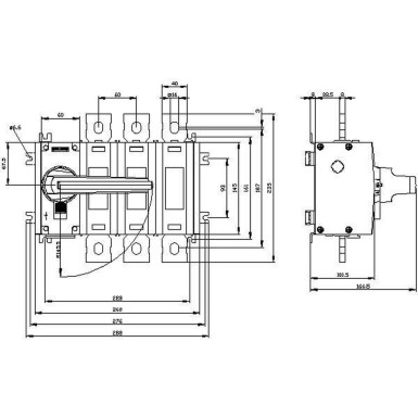 3KD4432-0QE10-0 - Lülitite lahklüliti 500 A, suurus 4, 3-pooluseline eesmine töömehhanism vasakule Komplektne seade otsese töömehhanismiga, hall lame klemm. - Siemens - Lülitite lahklüliti 500 A, suurus 4, 3-pooluseline eesmine töömehhanism vasakule Komplektne seade otsese töömehhanismiga, hall lame klemm. - Siemens - 1