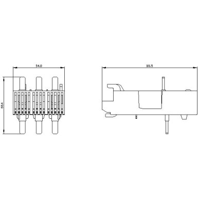 3RA2931-1AA00 - Sidemoodul Elektriline ja mehaaniline 3RV2.3 ja 3RT2.3. ja pehmestardi 3RW303/3RW403 jaoks (individ. - Siemens - Sidemoodul Elektriline ja mehaaniline 3RV2.3 ja 3RT2.3. ja pehmestardi 3RW303/3RW403 jaoks (individ. - Siemens - 1