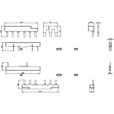 3RA2933-2BB1 - Juhtmekomplekt kruviklemmile Elektriline ja mehaaniline täht-delta S2/S2/S2 jaoks. - Siemens - Juhtmekomplekt kruviklemmile Elektriline ja mehaaniline täht-delta S2/S2/S2 jaoks. - Siemens - 2