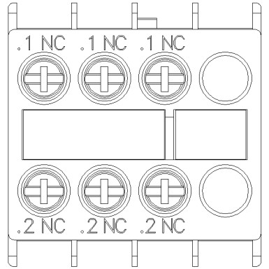 3RH2911-1HA03 - Eespool asuv abilüliti, 3 NC vooluühendus 1 NC, 1 NC, 1 NC 3RH ja 3RT kruviklemmile .1/ - Siemens - Eespool asuv abilüliti, 3 NC vooluühendus 1 NC, 1 NC, 1 NC 3RH ja 3RT kruviklemmile .1/ - Siemens - 3