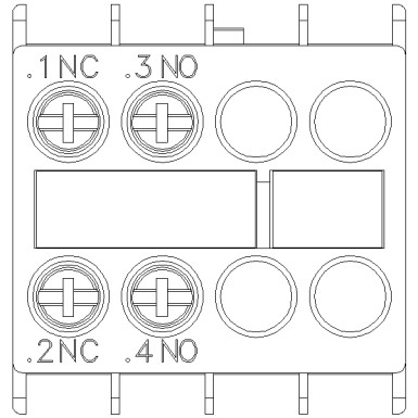 3RH2911-1HA11 - Eespool asuv abilüliti, 1 NO + 1 NC vooluühendus 1 NC, 1 NO 3RH ja 3RT kruviklemmile .1 - Siemens - Eespool asuv abilüliti, 1 NO + 1 NC vooluühendus 1 NC, 1 NO 3RH ja 3RT kruviklemmile .1 - Siemens - 5