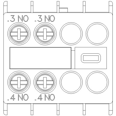 3RH2911-1HA20 - Eespool asuv abilüliti, 2 NO Voolurada 1 NO, 1 NO 3RH ja 3RT kruviklemmile .3/.4, .3 - Siemens - Eespool asuv abilüliti, 2 NO Voolurada 1 NO, 1 NO 3RH ja 3RT kruviklemmile .3/.4, .3 - Siemens - 3