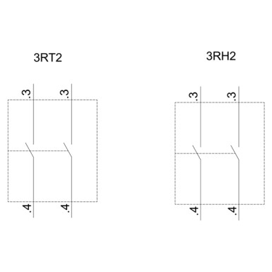 3RH2911-1HA20 - Eespool asuv abilüliti, 2 NO Voolurada 1 NO, 1 NO 3RH ja 3RT kruviklemmile .3/.4, .3 - Siemens - Eespool asuv abilüliti, 2 NO Voolurada 1 NO, 1 NO 3RH ja 3RT kruviklemmile .3/.4, .3 - Siemens - 5