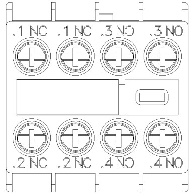 3RH2911-1HA22 - Eespool asuv lisalüliti, 2 NO + 2 NC vooluahel 1 NC, 1 NC, 1 NO, 1 NO, 1 NO 3RH ja 3RT kruvi jaoks - Siemens - Eespool asuv lisalüliti, 2 NO + 2 NC vooluahel 1 NC, 1 NC, 1 NO, 1 NO, 1 NO 3RH ja 3RT kruvi jaoks - Siemens - 3