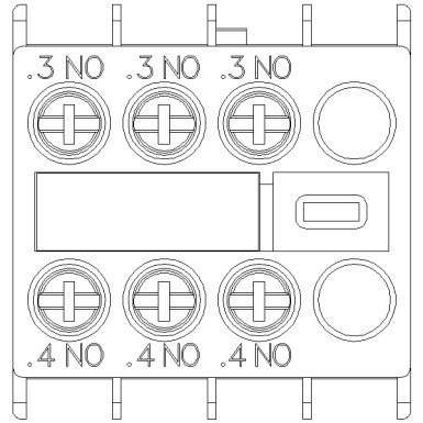 3RH2911-1HA30 - Eespool asuv abilüliti, 3 NO Voolurada 1 NO, 1 NO, 1 NO 3RH ja 3RT kruviklemmile .3/ - Siemens - Eespool asuv abilüliti, 3 NO Voolurada 1 NO, 1 NO, 1 NO 3RH ja 3RT kruviklemmile .3/ - Siemens - 1