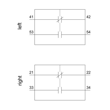 3RH2911-2DA11 - Abilüliti külgmine, 1 NO + 1 NC Voolutee 1 NC, 1 NO 3RH ja 3RT vedrustustüüpi klemmile R - Siemens - Abilüliti külgmine, 1 NO + 1 NC Voolutee 1 NC, 1 NO 3RH ja 3RT vedrustustüüpi klemmile R - Siemens - 3