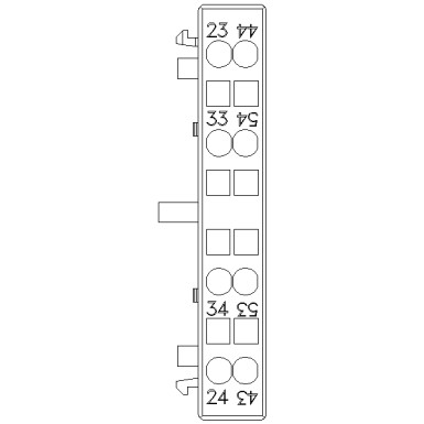 3RH2911-2DA20 - Abilüliti külgmine, 2 NO Voolurada 1 NO, 1 NO 3RH ja 3RT vedrustustüüpi klemmile R: 23/24 - Siemens - Abilüliti külgmine, 2 NO Voolurada 1 NO, 1 NO 3RH ja 3RT vedrustustüüpi klemmile R: 23/24 - Siemens - 0