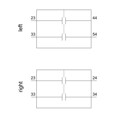 3RH2911-2DA20 - Abilüliti külgmine, 2 NO Voolurada 1 NO, 1 NO 3RH ja 3RT vedrustustüüpi klemmile R: 23/24 - Siemens - Abilüliti külgmine, 2 NO Voolurada 1 NO, 1 NO 3RH ja 3RT vedrustustüüpi klemmile R: 23/24 - Siemens - 5