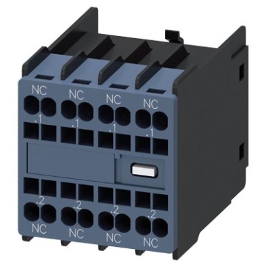 3RH2911-2FA04 - Eespool asuv abilüliti, 4 NC vooluühendus 1 NC, 1 NC, 1 NC, 1 NC 3RH ja 3RT vedrustuse puhul. - Siemens - Eespool asuv abilüliti, 4 NC vooluühendus 1 NC, 1 NC, 1 NC, 1 NC 3RH ja 3RT vedrustuse puhul. - Siemens - 2