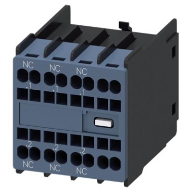 3RH2911-2HA03 - Eespool asuv abilüliti, 3 NC vooluühendus 1 NC, 1 NC, 1 NC 3RH ja 3RT vedrusterminali jaoks. 3RH ja 3RT vedrusterminali jaoks. - Siemens - Eespool asuv abilüliti, 3 NC vooluühendus 1 NC, 1 NC, 1 NC 3RH ja 3RT vedrusterminali jaoks. 3RH ja 3RT vedrusterminali jaoks. - Siemens - 4