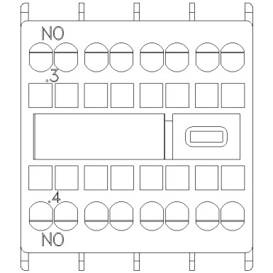 3RH2911-2HA10 - Eespool asuv abilüliti, 1 NO Voolurada 1 NO 3RH ja 3RT vedrustusklemmile .3/.4 - Siemens - Eespool asuv abilüliti, 1 NO Voolurada 1 NO 3RH ja 3RT vedrustusklemmile .3/.4 - Siemens - 4