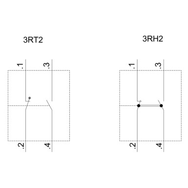 3RH2911-2HA11 - Eespool asuv abilüliti, 1 NO + 1 NC vooluühendus 1 NC, 1 NO 3RH ja 3RT vedrusterminalide jaoks. - Siemens - Eespool asuv abilüliti, 1 NO + 1 NC vooluühendus 1 NC, 1 NO 3RH ja 3RT vedrusterminalide jaoks. - Siemens - 0