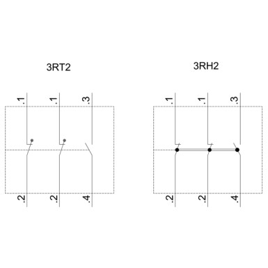 3RH2911-2HA12 - Eespool asuv abilüliti, 1 NO + 2 NC vooluühendus 1 NC, 1 NO, 1 NO 3RH ja 3RT vedrustuse jaoks. - Siemens - Eespool asuv abilüliti, 1 NO + 2 NC vooluühendus 1 NC, 1 NO, 1 NO 3RH ja 3RT vedrustuse jaoks. - Siemens - 4