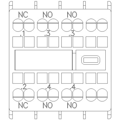 3RH2911-2HA21 - Eespool asuv abilüliti, 2 NO + 1 NC Voolurada 1 NC, 1 NO, 1 NO 3RH ja 3RT vedrustüübi puhul. - Siemens - Eespool asuv abilüliti, 2 NO + 1 NC Voolurada 1 NC, 1 NO, 1 NO 3RH ja 3RT vedrustüübi puhul. - Siemens - 4