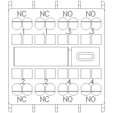 3RH2911-2HA22 - Eespool asuv abilüliti, 2 NO + 2 NC vooluahel 1 NC, 1 NC, 1 NO, 1 NO, 1 NO 3RH ja 3RT vedrustuse puhul. - Siemens - Eespool asuv abilüliti, 2 NO + 2 NC vooluahel 1 NC, 1 NC, 1 NO, 1 NO, 1 NO 3RH ja 3RT vedrustuse puhul. - Siemens - 1