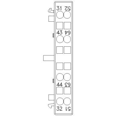 3RH2921-2DA11 - Abilüliti külgmine, 1 NO + 1 NC Voolurada 1 NC, 1 NO 3RH ja 3RT vedrustustüüpi klemmile R - Siemens - Abilüliti külgmine, 1 NO + 1 NC Voolurada 1 NC, 1 NO 3RH ja 3RT vedrustustüüpi klemmile R - Siemens - 0