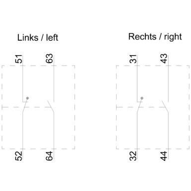 3RH2921-2DA11 - Abilüliti külgmine, 1 NO + 1 NC Voolurada 1 NC, 1 NO 3RH ja 3RT vedrustustüüpi klemmile R - Siemens - Abilüliti külgmine, 1 NO + 1 NC Voolurada 1 NC, 1 NO 3RH ja 3RT vedrustustüüpi klemmile R - Siemens - 2