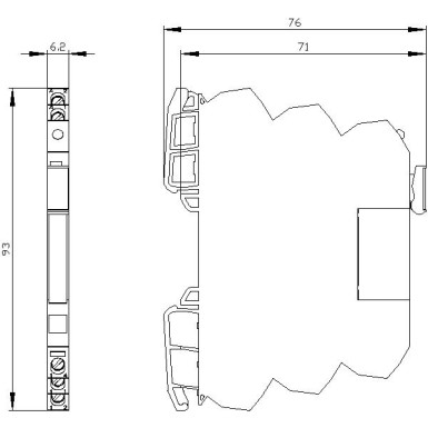 3RQ3118-1AE00 - Väljundliitmik pistikreleega, 1 ümberlülituskontakti kruviklemm 115 V AC/DC Korpuse laius - Siemens - Väljundliitmik pistikreleega, 1 ümberlülituskontakti kruviklemm 115 V AC/DC Korpuse laius - Siemens - 0