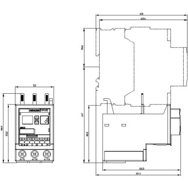 3RR2243-3FA30 - Seirerelee, saab paigaldada kontaktorile 3RT2, suurus S2 standard, digitaalselt reguleeritav Apparant/ - Siemens - Seirerelee, saab paigaldada kontaktorile 3RT2, suurus S2 standard, digitaalselt reguleeritav Apparant/ - Siemens - 0