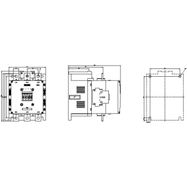 3RT1075-6AP36 - Toitekontaktor, AC-3 400 A, 200 kW / 400 V AC (50-60 Hz) / alalisvoolutalitlus 220-240 V UC Auxiliary cont - Siemens - Toitekontaktor, AC-3 400 A, 200 kW / 400 V AC (50-60 Hz) / alalisvoolutalitlus 220-240 V UC Auxiliary cont - Siemens - 0