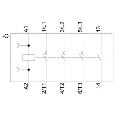 3RT2015-1AB01 - Toitekontaktor, AC-3 7 A, 3 kW / 400 V 1 NO, 24 V AC, 50 / 60 Hz 3-pooluseline, suurus S00 kruviklemm, kruviklemm - Siemens - Toitekontaktor, AC-3 7 A, 3 kW / 400 V 1 NO, 24 V AC, 50 / 60 Hz 3-pooluseline, suurus S00 kruviklemm, kruviklemm - Siemens - 0