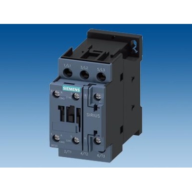 3RT2024-1AB00 - Toitekontaktor, AC-3 12 A, 5,5 kW / 400 V 1 NO + 1 NC, 24 V AC, 50 Hz 3-pooluseline, suurus S0 kruviterminaalid - Siemens - Toitekontaktor, AC-3 12 A, 5,5 kW / 400 V 1 NO + 1 NC, 24 V AC, 50 Hz 3-pooluseline, suurus S0 kruviterminaalid - Siemens - 1