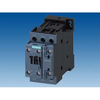 3RT2024-1BB40 - Toitekontaktor, AC-3 12 A, 5,5 kW / 400 V 1 NO + 1 NC, 24 V DC 3-pooluseline, suurus S0 kruviklemmid - Siemens - Toitekontaktor, AC-3 12 A, 5,5 kW / 400 V 1 NO + 1 NC, 24 V DC 3-pooluseline, suurus S0 kruviklemmid - Siemens - 0