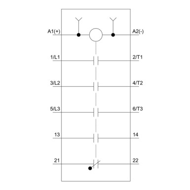 3RT2024-1BB40 - Toitekontaktor, AC-3 12 A, 5,5 kW / 400 V 1 NO + 1 NC, 24 V DC 3-pooluseline, suurus S0 kruviklemmid - Siemens - Toitekontaktor, AC-3 12 A, 5,5 kW / 400 V 1 NO + 1 NC, 24 V DC 3-pooluseline, suurus S0 kruviklemmid - Siemens - 2