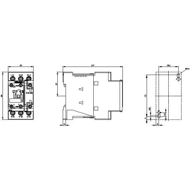 3RT2024-1BB40 - Toitekontaktor, AC-3 12 A, 5,5 kW / 400 V 1 NO + 1 NC, 24 V DC 3-pooluseline, suurus S0 kruviklemmid - Siemens - Toitekontaktor, AC-3 12 A, 5,5 kW / 400 V 1 NO + 1 NC, 24 V DC 3-pooluseline, suurus S0 kruviklemmid - Siemens - 5