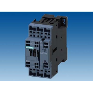 3RT2024-2BB40 - Toitekontaktor, AC-3 12 A, 5,5 kW / 400 V 1 NO + 1 NC, 24 V DC 3-pooluseline, suurus S0 Vedrusterminal ter - Siemens - Toitekontaktor, AC-3 12 A, 5,5 kW / 400 V 1 NO + 1 NC, 24 V DC 3-pooluseline, suurus S0 Vedrusterminal ter - Siemens - 1