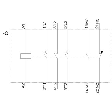 3RT2035-1AB00 - Toitekontaktor, AC-3 40 A, 18,5 kW / 400 V 1 NO + 1 NC, 24 V AC 50 Hz, 3-pooluseline, suurus S2, kruvitermi - Siemens - Toitekontaktor, AC-3 40 A, 18,5 kW / 400 V 1 NO + 1 NC, 24 V AC 50 Hz, 3-pooluseline, suurus S2, kruvitermi - Siemens - 0