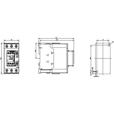 3RT2035-1AB00 - Toitekontaktor, AC-3 40 A, 18,5 kW / 400 V 1 NO + 1 NC, 24 V AC 50 Hz, 3-pooluseline, suurus S2, kruvitermi - Siemens - Toitekontaktor, AC-3 40 A, 18,5 kW / 400 V 1 NO + 1 NC, 24 V AC 50 Hz, 3-pooluseline, suurus S2, kruvitermi - Siemens - 2