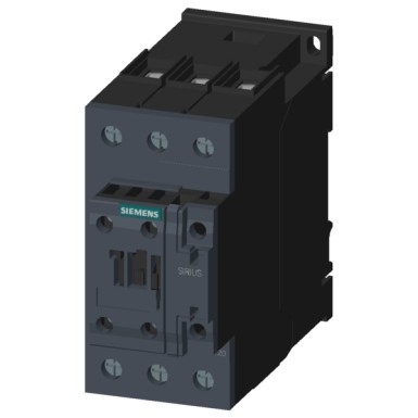 3RT2035-1AB00 - Toitekontaktor, AC-3 40 A, 18,5 kW / 400 V 1 NO + 1 NC, 24 V AC 50 Hz, 3-pooluseline, suurus S2, kruvitermi - Siemens - Toitekontaktor, AC-3 40 A, 18,5 kW / 400 V 1 NO + 1 NC, 24 V AC 50 Hz, 3-pooluseline, suurus S2, kruvitermi - Siemens - 3