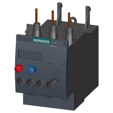 3RU2126-1CB0 - Ülekoormusrelee 1,8...2,5 A Termiline Mootori kaitseks Suurus S0, klass 10 Kontaktori paigaldus Peamine ci - Siemens - Ülekoormusrelee 1,8...2,5 A Termiline Mootori kaitseks Suurus S0, klass 10 Kontaktori paigaldus Peamine ci - Siemens - 2