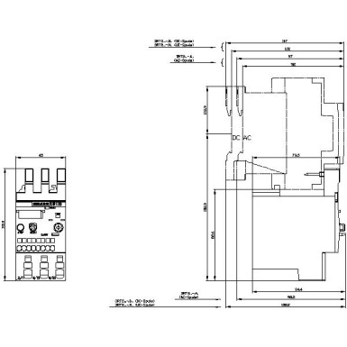 3RU2126-1CC0 - Ülekoormusrelee 1,8...2,5 A Termiline Mootori kaitseks Suurus S0, klass 10 Kontaktori paigaldus Peamine ci - Siemens - Ülekoormusrelee 1,8...2,5 A Termiline Mootori kaitseks Suurus S0, klass 10 Kontaktori paigaldus Peamine ci - Siemens - 3