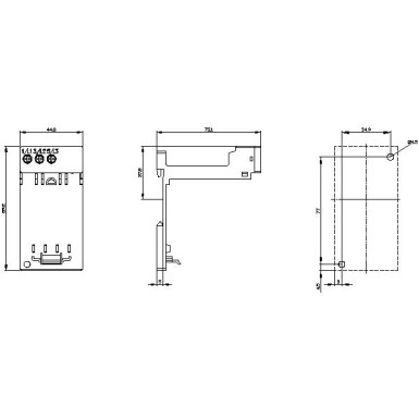 3RU2916-3AA01 - Stand-alone montaažitugi 3RU21/3RB30/3RB31/3RR2 Suurus S00 Stand-alone paigaldus Peapiirkonnale - Siemens - Stand-alone montaažitugi 3RU21/3RB30/3RB31/3RR2 Suurus S00 Stand-alone paigaldus Peapiirkonnale - Siemens - 0