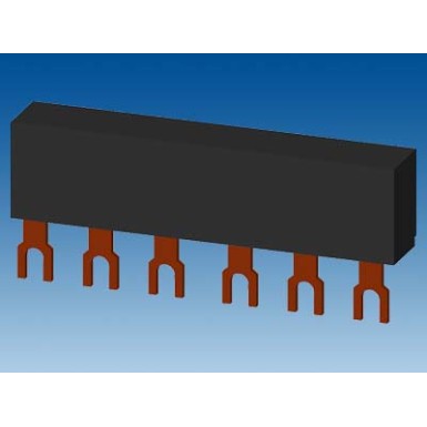 3RV1915-1AB - 3-faasilised elektrisiinid Modulaarne vahekaugus 45 mm 2 lüliti jaoks Kahvlikujulised ühendused - Siemens - 3-faasilised elektrisiinid Modulaarne vahekaugus 45 mm 2 lüliti jaoks Kahvlikujulised ühendused - Siemens - 1