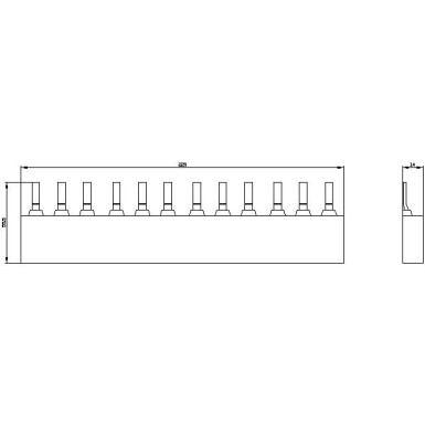 3RV1935-1C - 3-faasiline ühendusseade 4 kaitselüliti jaoks Suurus S2 Modulaarne vahekaugus: 55 mm - Siemens - 3-faasiline ühendusseade 4 kaitselüliti jaoks Suurus S2 Modulaarne vahekaugus: 55 mm - Siemens - 0