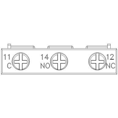 3RV2901-1D - Abilüliti põik 1 CO, kruviklemm kaitselüliti 3RV2 jaoks. - Siemens - Abilüliti põik 1 CO, kruviklemm kaitselüliti 3RV2 jaoks. - Siemens - 1