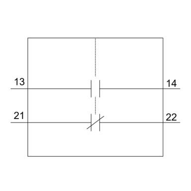 3RV2901-1E - Abilüliti põiki 1 NO+1 NC kruviklemm kaitselüliti 3RV2 jaoks. - Siemens - Abilüliti põiki 1 NO+1 NC kruviklemm kaitselüliti 3RV2 jaoks. - Siemens - 3