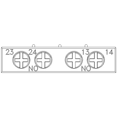 3RV2901-1F - Abilüliti ristlüliti 2 NO, kruviklemm kaitselüliti 3RV2 jaoks. - Siemens - Abilüliti ristlüliti 2 NO, kruviklemm kaitselüliti 3RV2 jaoks. - Siemens - 0